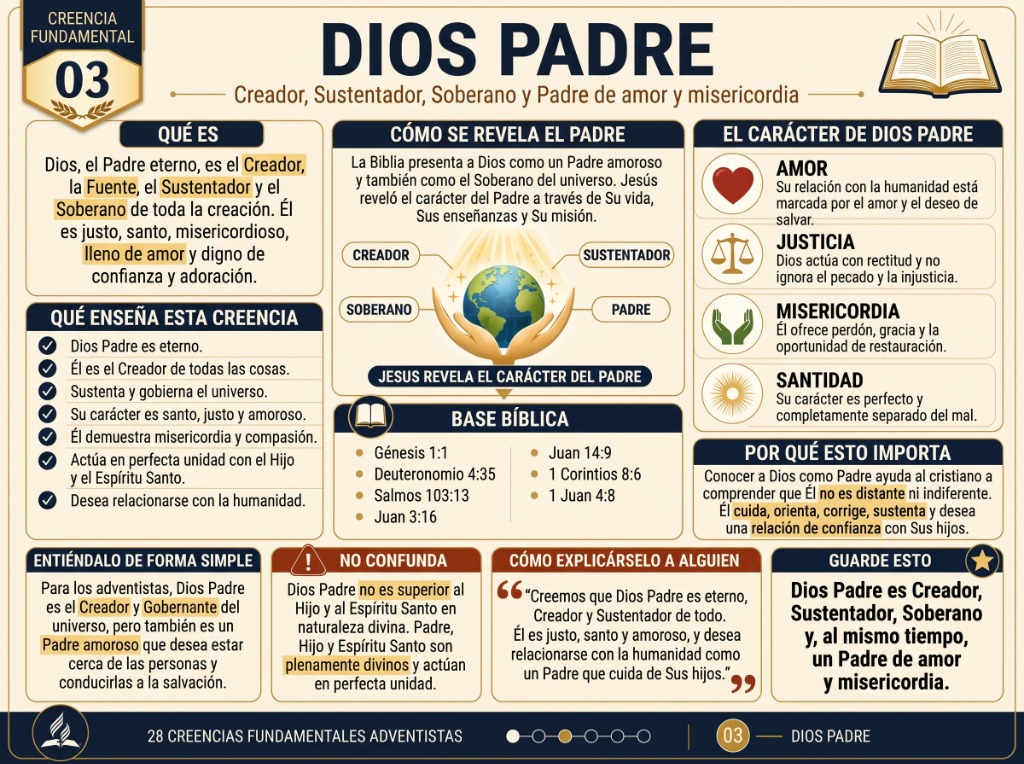 Creencia 03 - Dios Padre