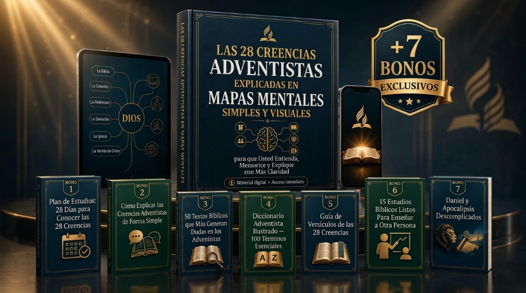 28 Creencias Adventistas en Mapas Mentales